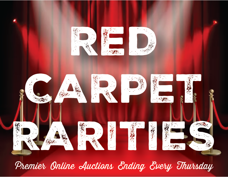 DLRC Announces New Red Carpet Rarities Auction Series