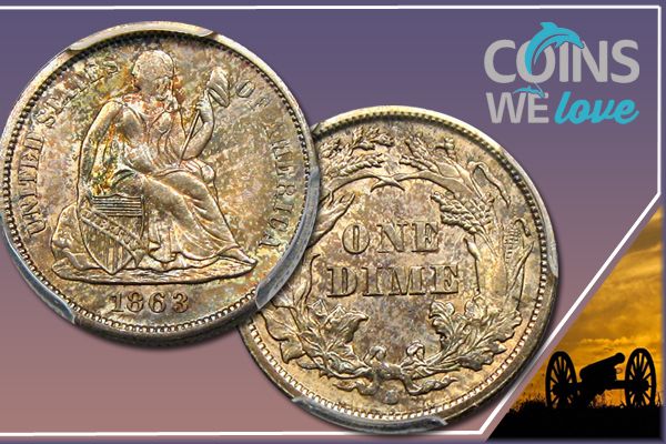 Coins We Love: Why Should I Care? 1863-S Seated Liberty 10c PCGS/CAC MS63+
