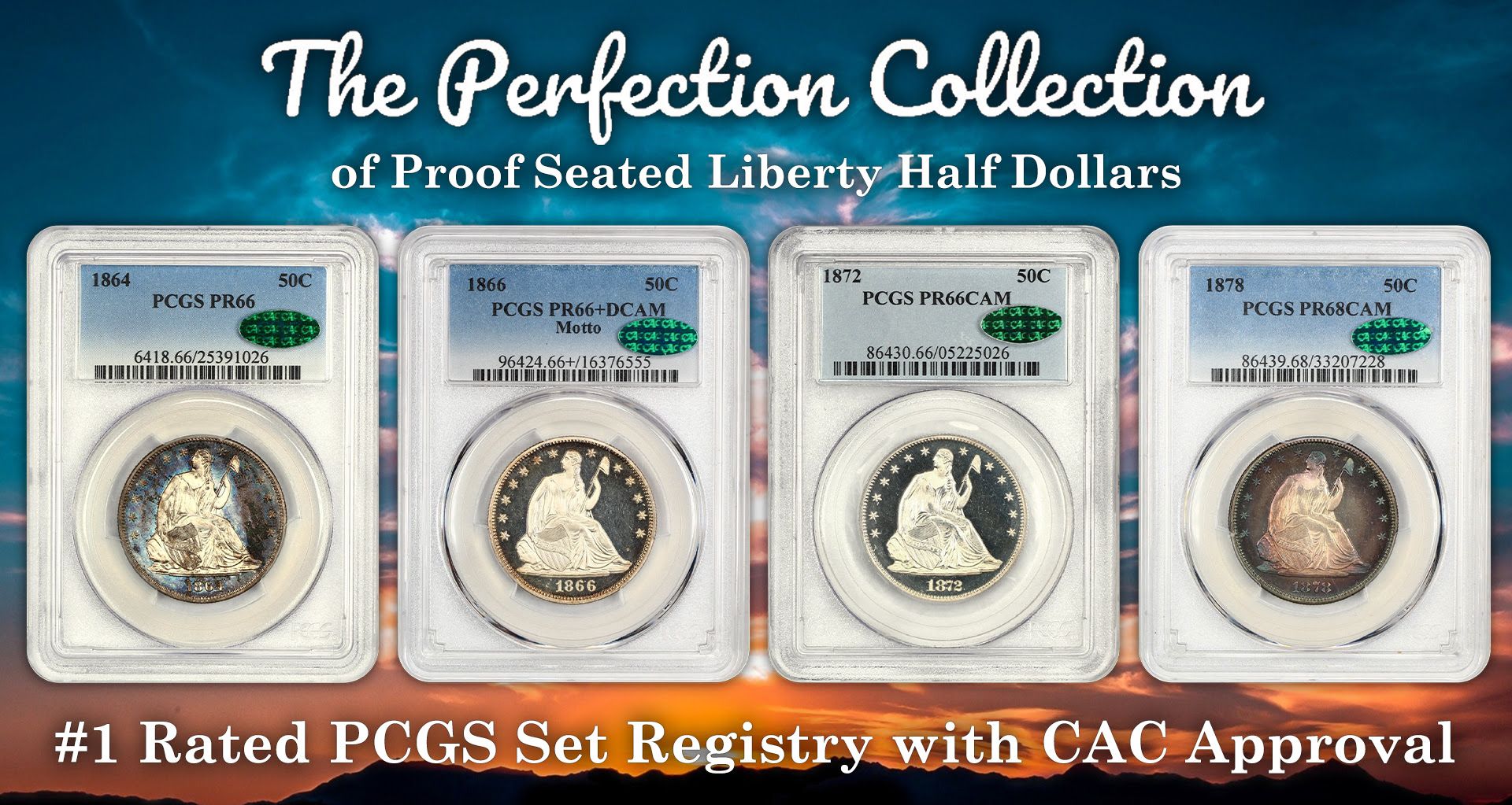 Seated Liberty Half Dollar Proofs & the Perfection Collection