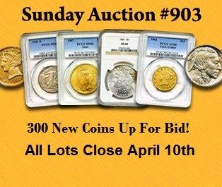 New Sunday Internet Auction #903 Live