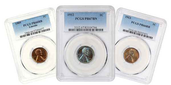 Matte Proof Lincoln Cents